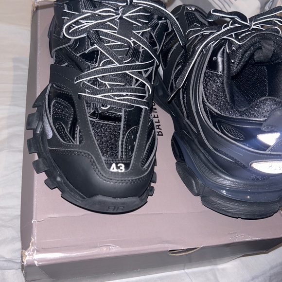 Balenciaga Track Sneakers Black/Black (43)(9) - Picture 7 of 9